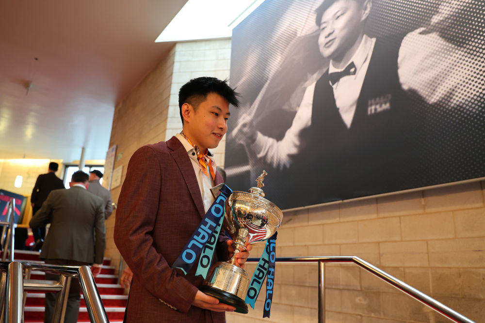 卫冕冠军赵心童坦言世锦赛压力增大信心源自巡